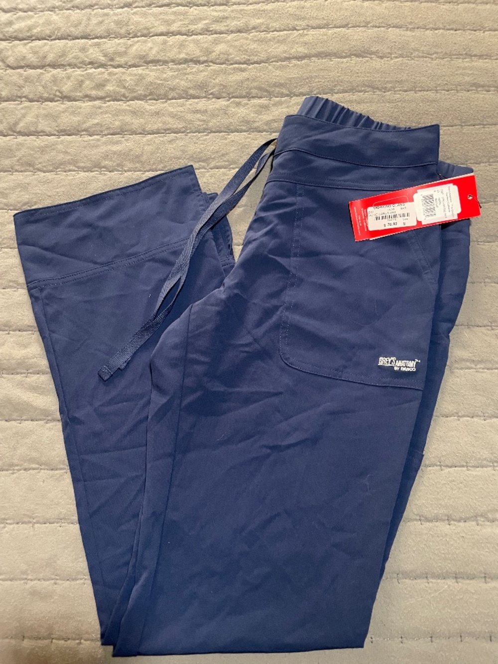 Grey's Anatomy Signature Callie Scrub Pant Indigo Size Small